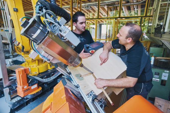 ibw höhere fachschule südostschweiz, roboter