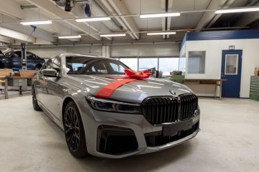 Übergabe BMW 760li xDrive