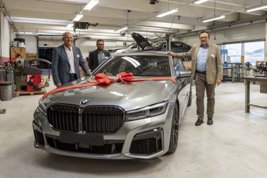 Übergabe BMW 760li xDrive