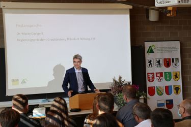 Dr. Mario Cavigelli, Regierungspräsident Graubünden / Präsident Stiftung IFM